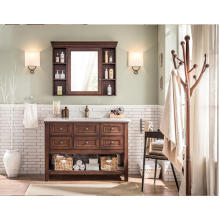 Muebles de baño moderno de la venta caliente y nuevo diseño Vanity de la vanidad del cuarto de baño del MDF